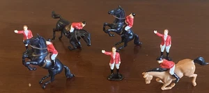 Konvolut 11 Ertl Reitpferde und Reiter - Bild 1 von 9