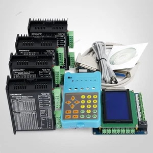4 Achsen Profi CNC Kit & EMA2-050D42 Schraubendreher für DIY Router/Fräse/Plasma - Bild 1 von 10
