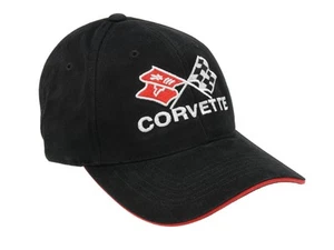 Sombrero Corvette Crossflag Logo - Imagen 1 de 4