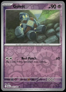 Reverse Holo Golett 042/086 Common SV: Black Bolt - Bild 1 von 2