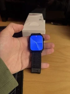 Apple Watch Series 9 45mm GPS Black Aluminum Case w Nike Sport Loop - Zdjęcie 1 z 7