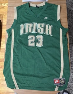 Nike LeBron James #23 St. Vincent-St. Mary Irish High School Jersey Mens Size XL - Picture 1 of 6