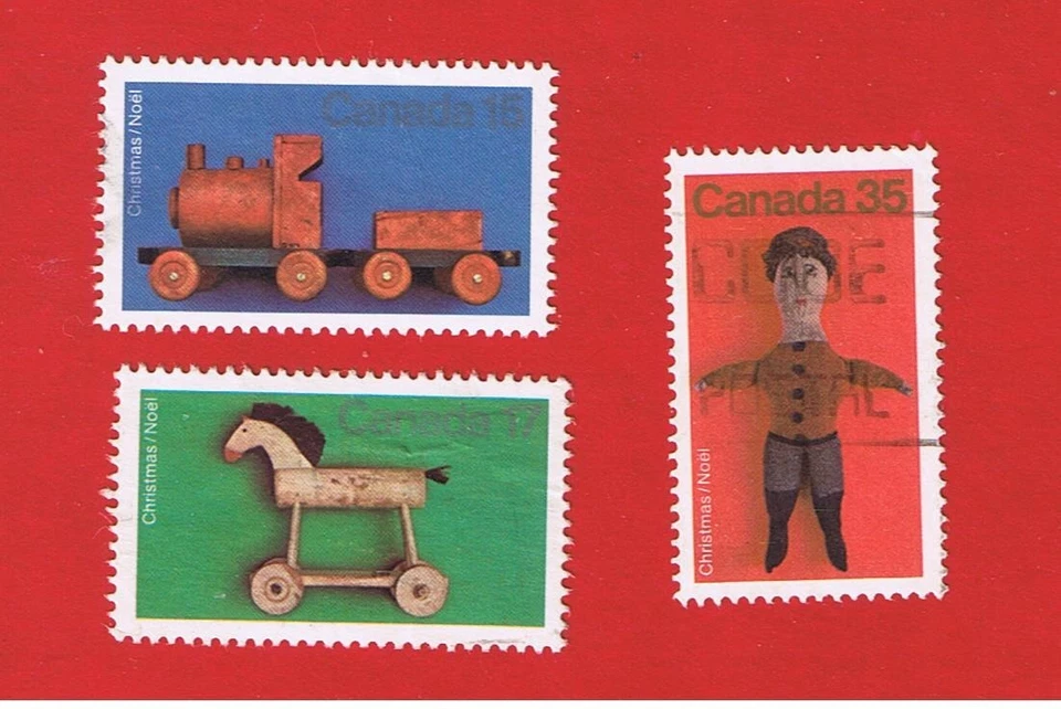 Canada  #839-841  VF used  Christmas  Free S/H - Image 1 of 1