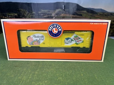 LIONEL O GAUGE 6-52262 PLASTICVILLE USA BOXCAR NEW IN ORIGINAL BOX - Image 1 of 4
