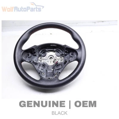 2013-2016 BMW 328I XDRIVE F30 - 3-Spoke Leather Sport Steering Wheel (Heated) - Image 1 of 4