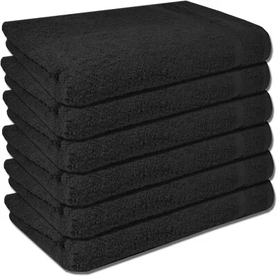 SALON/HAND TOWELS MEDIUM AND LARGE MULTIPLE QUANTITY FOR GYM SPA 100% COTTON - Image 1 of 4