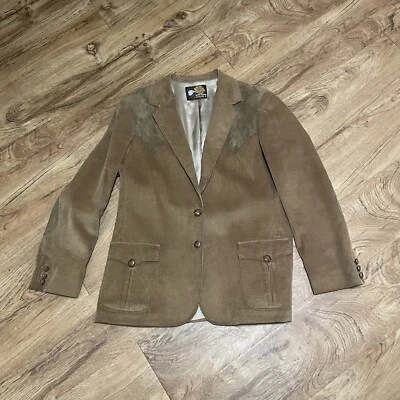 Blazer deportivo Kenny Rogers Western marrón mujer 20 círculos S pana vaquera Foto 1 de 4