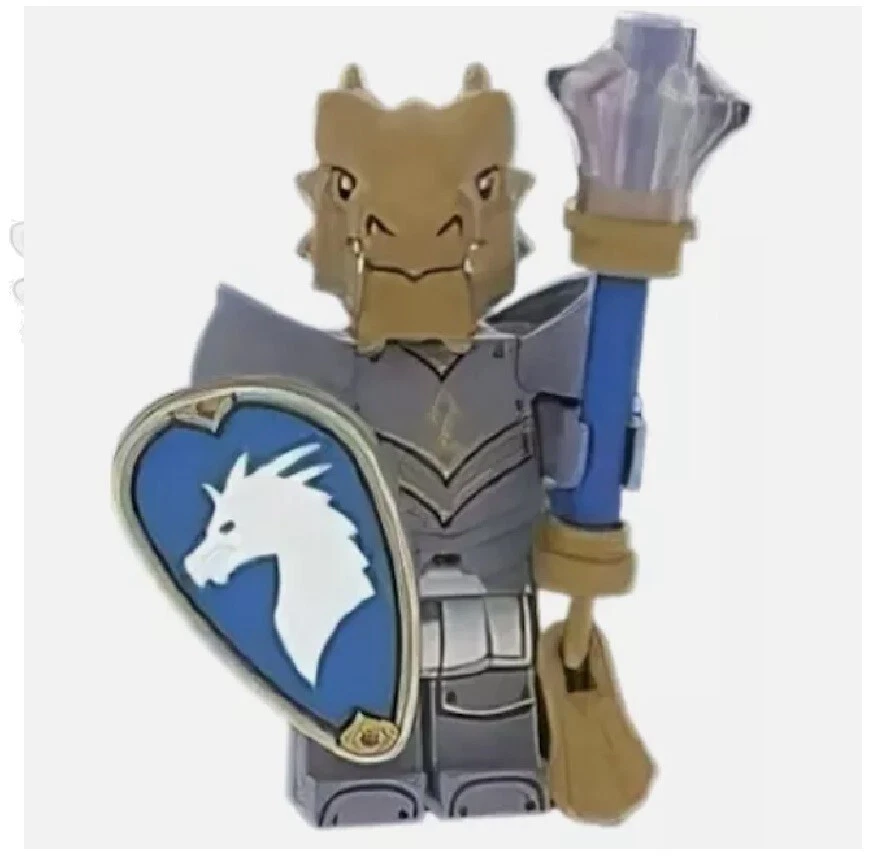 LEGO 71047 Dungeons and Dragons Minifigure - Dragonborn Paladin (SEALED) - Image 1 of 1