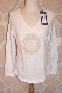 Haut blanc neuf taille 1 marque Diplodocus étiqueté à 89€ - Imagen 1 de 2