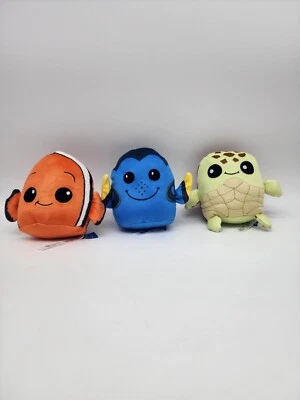 Disney Cuutopia Finding Nemo Dory Squirt Plush Lot Official Pixar 5 inch Plush - Image 1 of 4