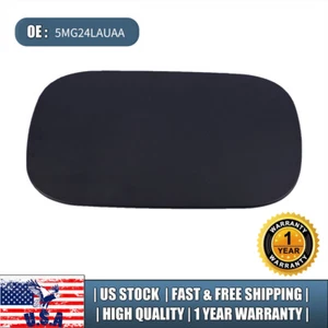 Black Fuel Filler Door Gas Cover Cap FITS 2015-22 Jeep Grand Cherokee 68216982AB - Foto 1 di 6