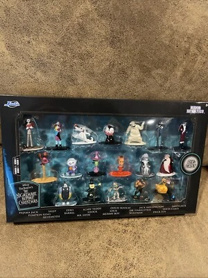 DISNEY NIGHTMARE BEFORE CHRISTMAS,Tim Burton;8 PC DIE-CAST FIGURES JADA Series 1 - Image 1 of 4
