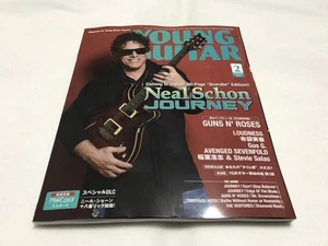 New! YOUNG GUITAR Magazine 2017 Feb Japan Neal Schon Journey w/Download Card - Picture 1 of 4