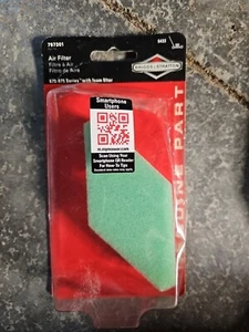 NUEVO FILTRO DE AIRE DE ESPUMA GENUINO OEM BRIGGS & STRATTON PARTE # 797301 5433 - Imagen 1 de 2