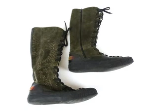Replay Damenschuhe Sneaker olive Gr. 39 Stiefel Cord Textil RP-557 (16097) - Bild 1 von 6