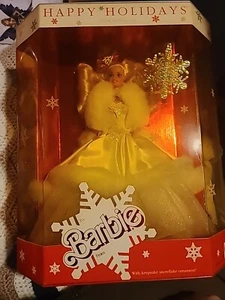 1989 Special Edition Mattel Happy Holidays Barbie #3523_NRFB slightly Dmg box - Picture 1 of 2