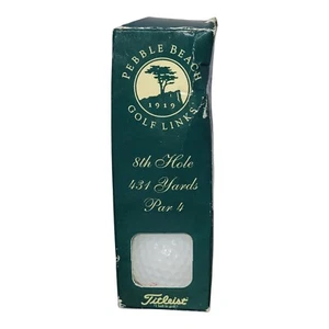 Lot Of 2 NIB Pebble Beach Golf Balls Links 1919 Titleist #2 California Course - Picture 1 of 8
