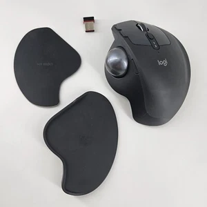 Mouse Trackball Inalámbrico Logitech MX ERGO Modelo M-R0065 con Base y Dongle Probado - Imagen 1 de 6