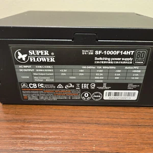 Super Flower Leadex Titanium 1000W 80+ Titanium PSU Power Supply, Modular, eco - Photo 1/10