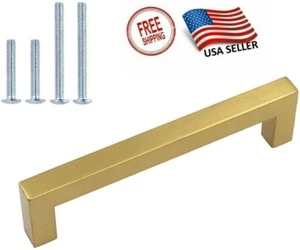 29pc Homdiy Cabinet Pulls Bruhshed Brass Cabinet Hardware 5in Hole Centers - Picture 1 of 4