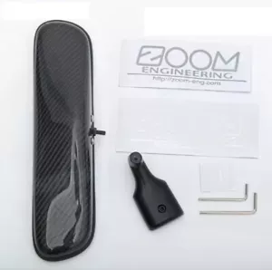 Real Carbon Fibre Interior Rear View Mirror Universal Fitment NEW & Sealed - Bild 1 von 4