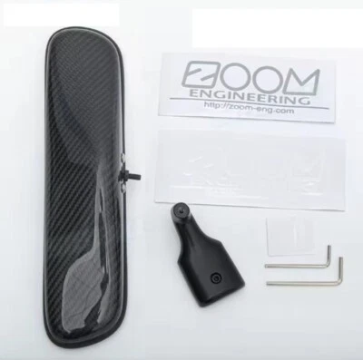 Real Carbon Fibre Interior Rear View Mirror Universal Fitment NEW & Sealed - Image 1 of 4