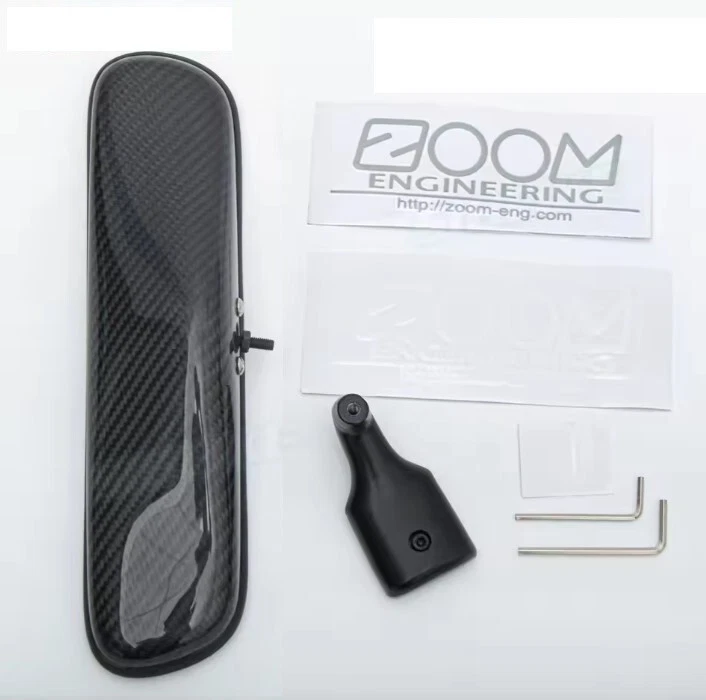 Real Carbon Fibre Interior Rear View Mirror Universal Fitment NEW & Sealed - Image 1 of 4