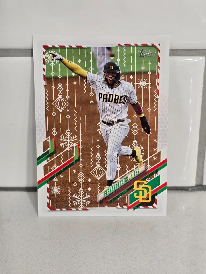 2021 Topps Holiday #HW1-220 Base + Variations/Metallic Snowflake Parallels - Image 1 of 1