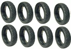 Pack de 8 peaux de pneus pour tondeuses commerciales Toro 53-7740 avant et arrière Walkbehind - Photo 1/1