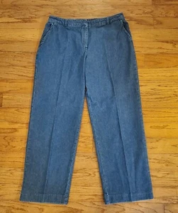 Kim Rogers blue Denim Cotton stretch Jeans Pants Size 14 short - Picture 1 of 6