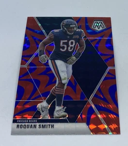 2020 Mosaic Football ROQUAN SMITH Reactive Blue Prizm BEARS #46 - Picture 1 of 2