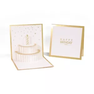 Birthday card with 3D Pop Up Cake for Her and Him - 3 Cards - Picture 1 of 3