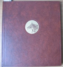 Russian Book Riding Horseback Courser Training Saddle Horse Photo Album Book Old