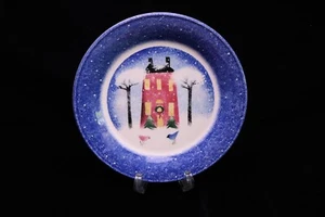 Nikko Winter Wonderland Salatteller (s) 8 1/8" Haus - Bild 1 von 4