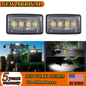 Paar 60W LED Licht obere Kabinenlampe für John Deere 7210 7410 7510 7610 7710 7810 - Bild 1 von 12
