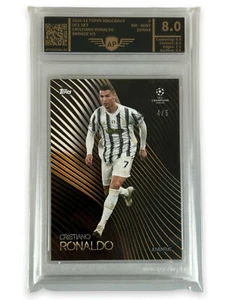 Christiano Ronaldo Topps Knockout UEFA Champions League 2020 2021 /5 4/5 AP  - Bild 1 von 2