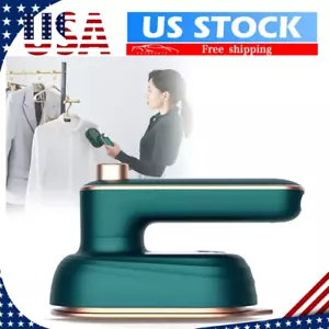 Mini macchina da stiro a vapore portatile micro vaporiera portatile indumenti vestiti stiratura- - Foto 1 di 12