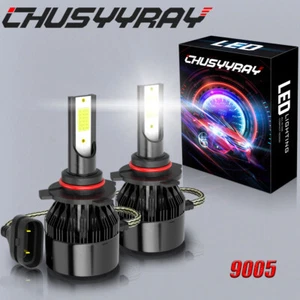 For Nissan Pathfinder 2013-2018 -2X 9005 Front LED Headlight Bulbs High/Low Beam - Bild 1 von 13