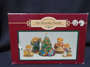 House of Lloyd 1996 Bearsley Family "Trimming the Tree" - Picture 1 of 9