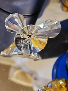 Estatuilla de cristal de Swarovski Disney Showcase colección placa 835357 sin usar, en caja certificado de autenticidad f13 - Imagen 1 de 4