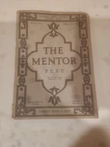 PERU "The Mentor" - 1917 - History - Photos Volume 5 Number 8 Serial NO. 8 - Bild 1 von 23