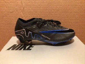 Nike Zoom Vapor 15 Elite FG black/chrome-hyper royal size 5 - Picture 1 of 7