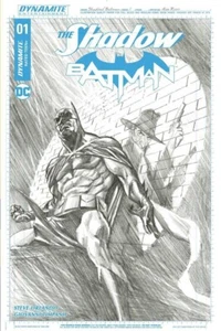 SHADOW BATMAN #1 1:50 ALEX ROSS SKETCH VARIANT COVER M DYNAMITE NM- - Picture 1 of 1