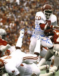 BILLY SIMS OKLAHOMA SOONERS HEISMAN SIGNED 8" x 10" PHOTO W/ COA DETROIT LIONS - Picture 1 of 1