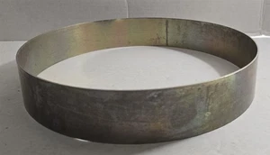 SS 11x2 Cake Mousse Mould Mold Ring Kitchen Bakery Baking Tool #24 - Picture 1 of 6