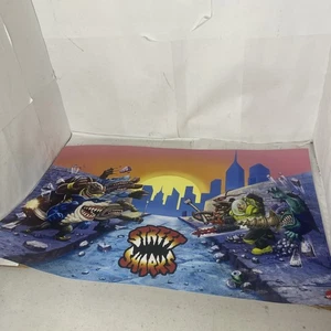 Street Sharks SDCC 2024 Exclusive Poster 17" x 11" Print 80s 90s Mattel Official - Bild 1 von 5