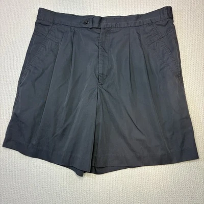 Vintage HEAD Sportswear Pleated Golf Shorts Men 34 Gray 1980s 1990s Made In USA - Image 1 of 4