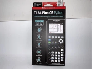 Texas Instruments TI-84 Plus CE Python graphischer Taschenrechner - Schwarz - Bild 1 von 2