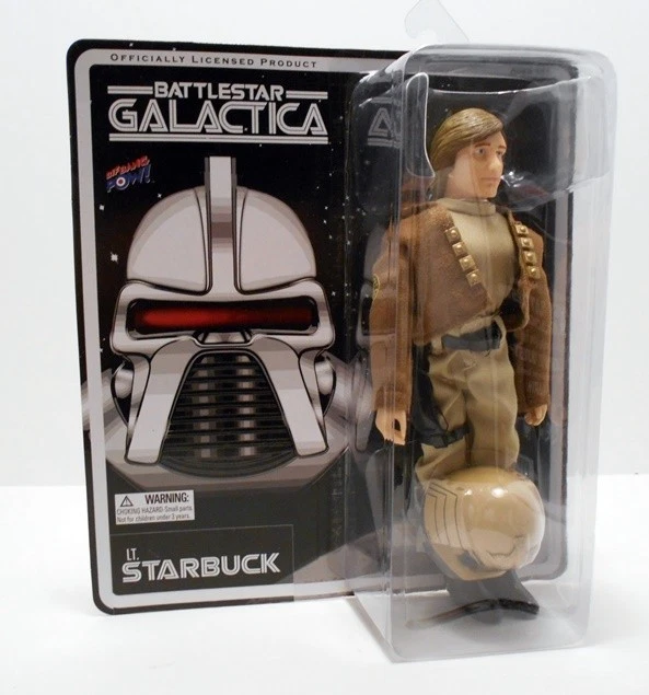 太空堡垒卡拉狄加星巴克 8 英寸可动人偶 Bif Bang Pow 2012 密封 — 第 1/1 张图片