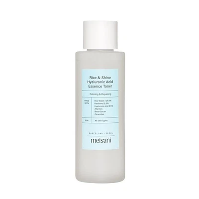 Meisani, K-Beauty, South Korea, Rice and Shine Hyaloronic Acid Essence Toner, 150ml - Image 1 of 2